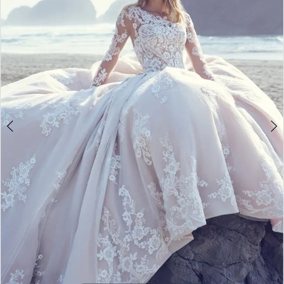 Wedding dress Sottero and Midgley Norvinia Lynette size 10 - Picture 7 of 7